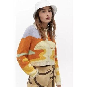 House of Sunny Day Tripper Knit / US 10/UK 16 Sweater Cardigan NWT
